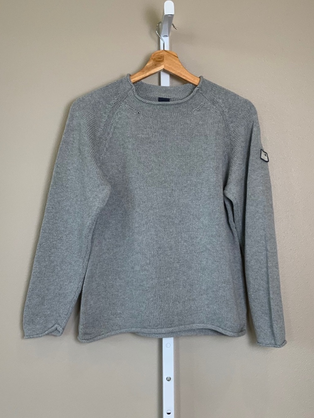 Vintage Boys GAP Long-Sleeve Cotton Rollneck Rolled Hem Pullover Sweater